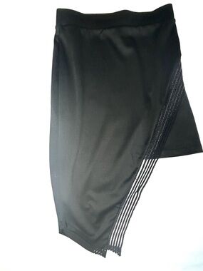 Black Skirt Women’s Small Asymmetrical Avant-Garde Edgy Alternative Goth